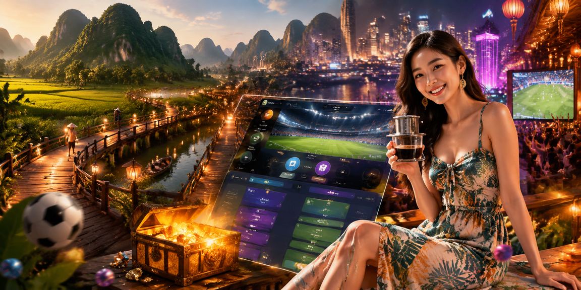 Người chơi tại Ninh Bình trải nghiệm cược thể thao trực tuyến trong không gian cà phê